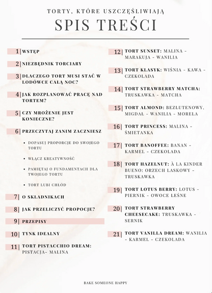 ZESTAW 5 E-BOOKÓW Z SERII BAKE SOMEONE HAPPY